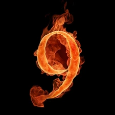 9, Fire, number