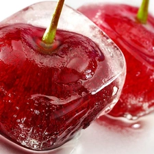 cherries, Two, frozen