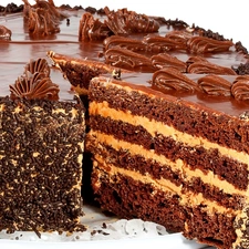 Cake, chocolate