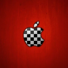 commercial, Apple, checkerboard