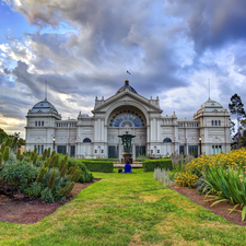 Australia, Castle, Garden, Melbourne