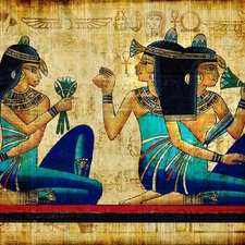 Goddesses, Womens, ancient, Egypt, picture
