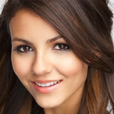 smiling, face, Hair, victoria justice