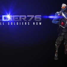 Soldier76, game, Overwatch