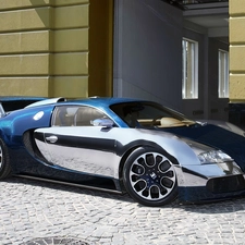 Bugatti Veyron, House, square