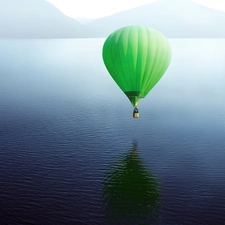 water, Green, Balloon