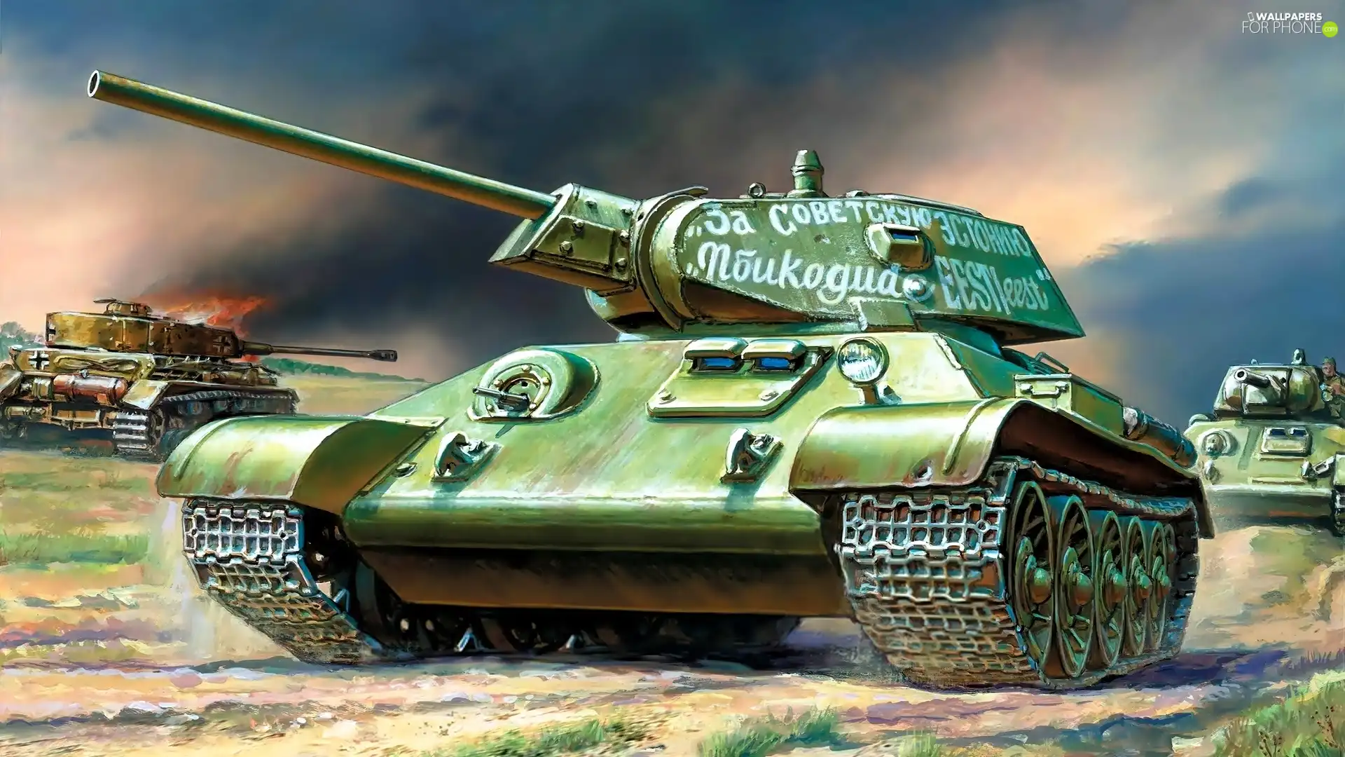 tank, T-34