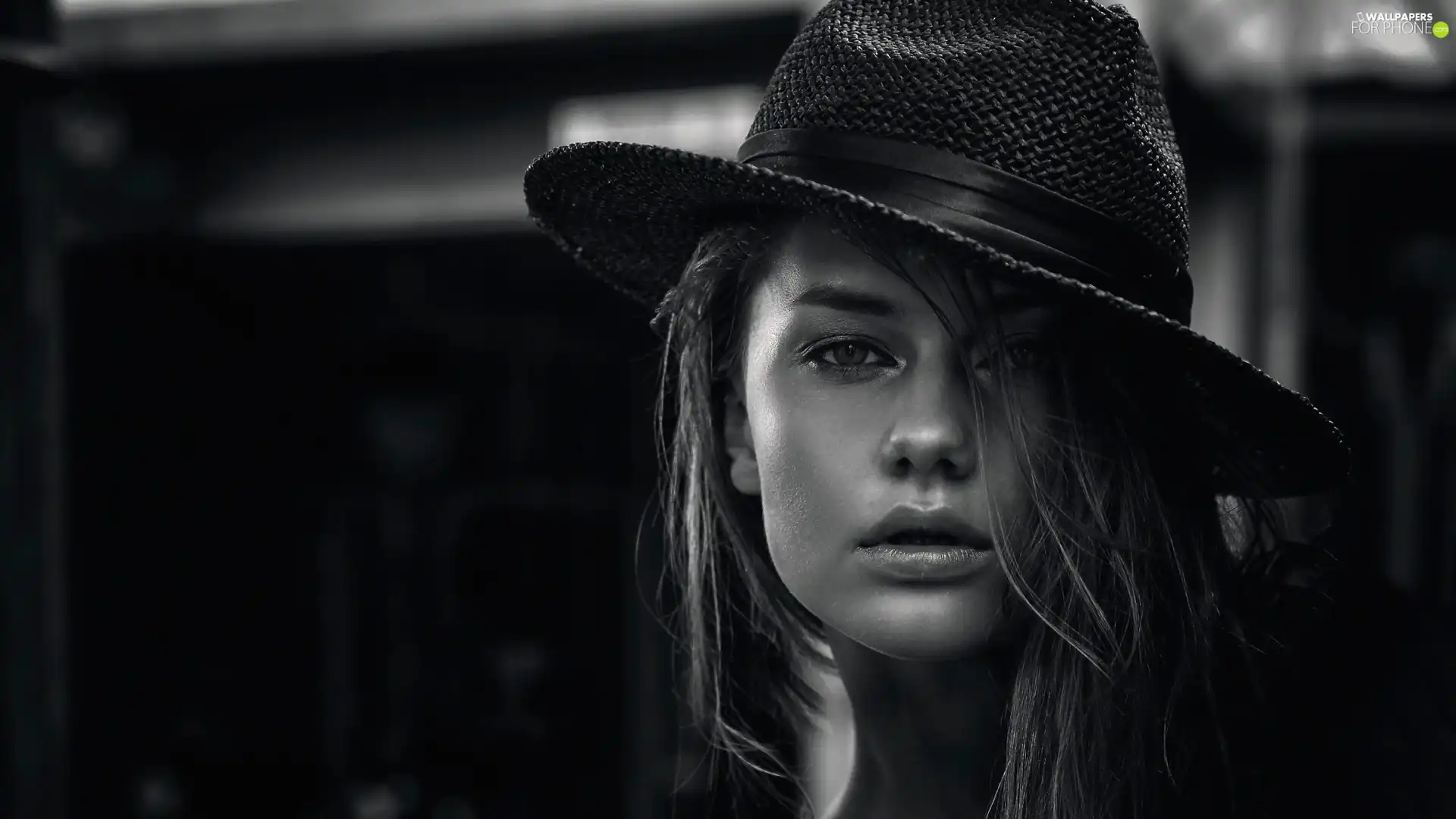Brigita Maldutytė, Hat, Black and White, model