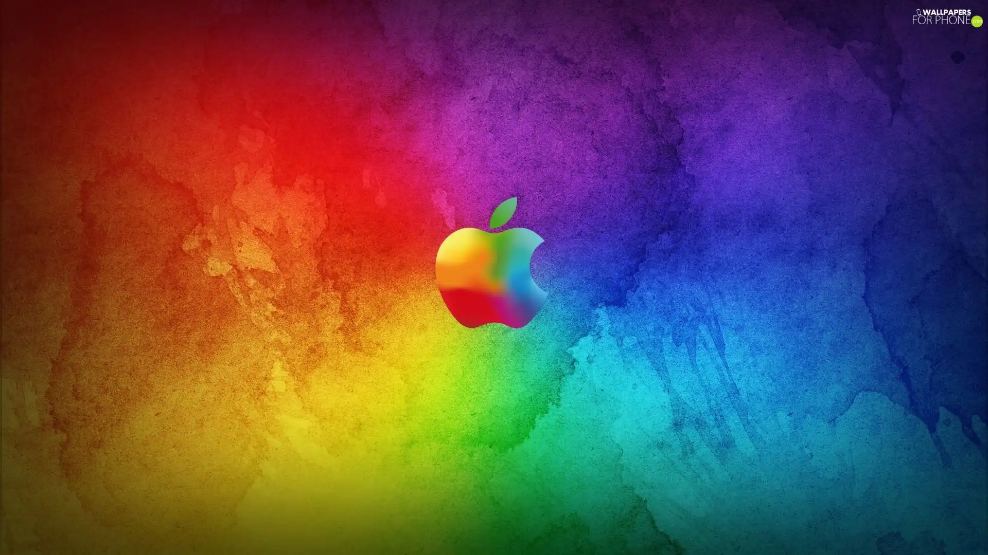 Apple, color, logo