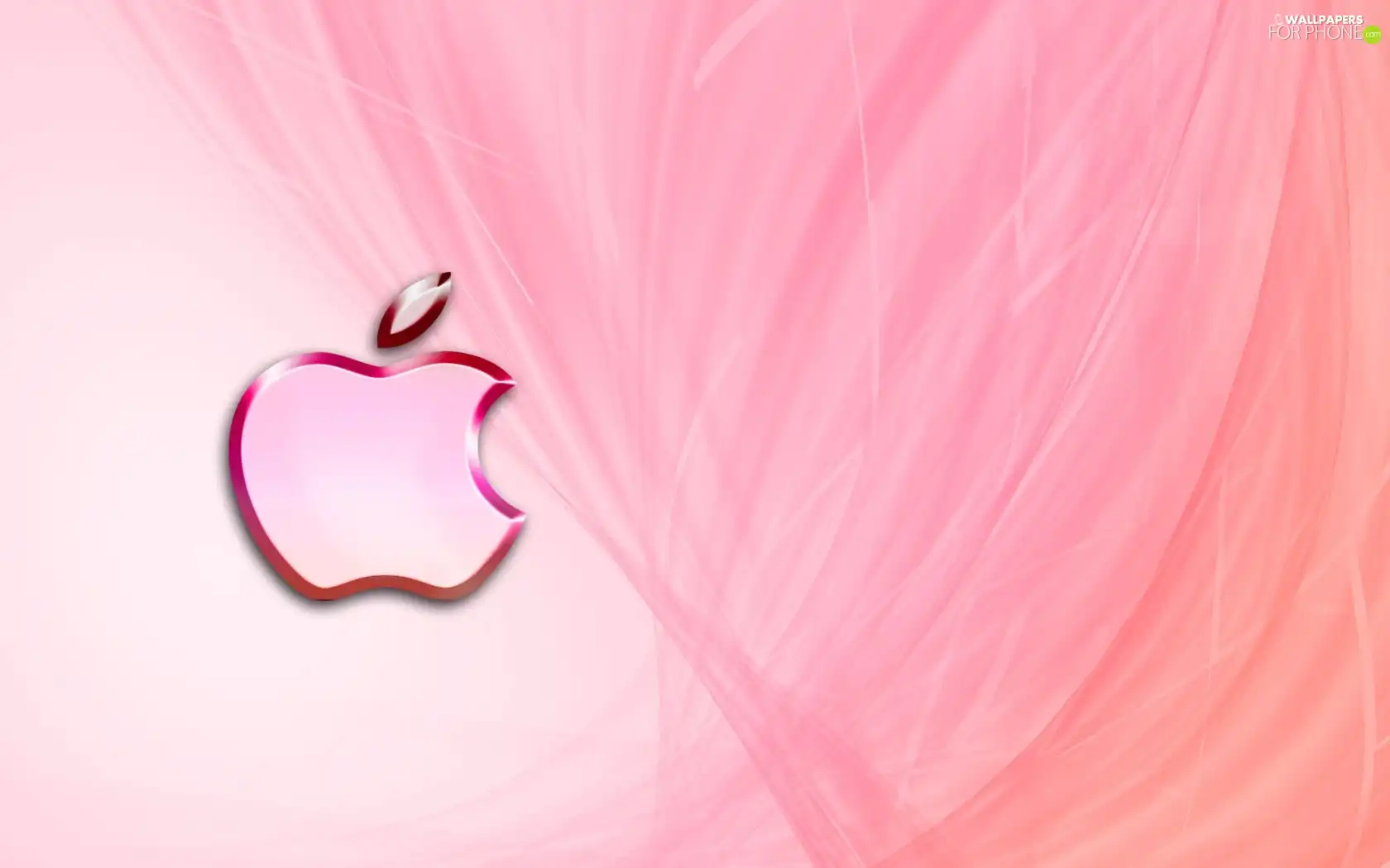 Apple, Pink, Sign