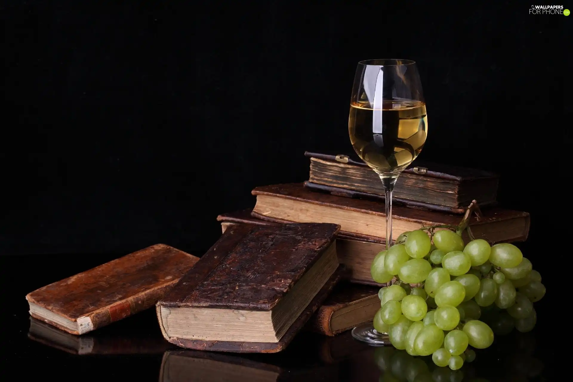 Books, Grapes, Wine