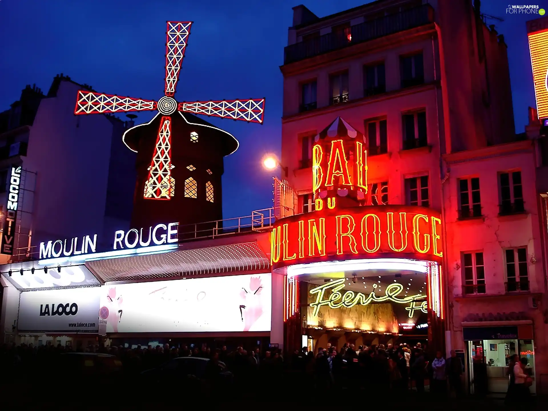 Moulin Rouge, Paris, cabaret