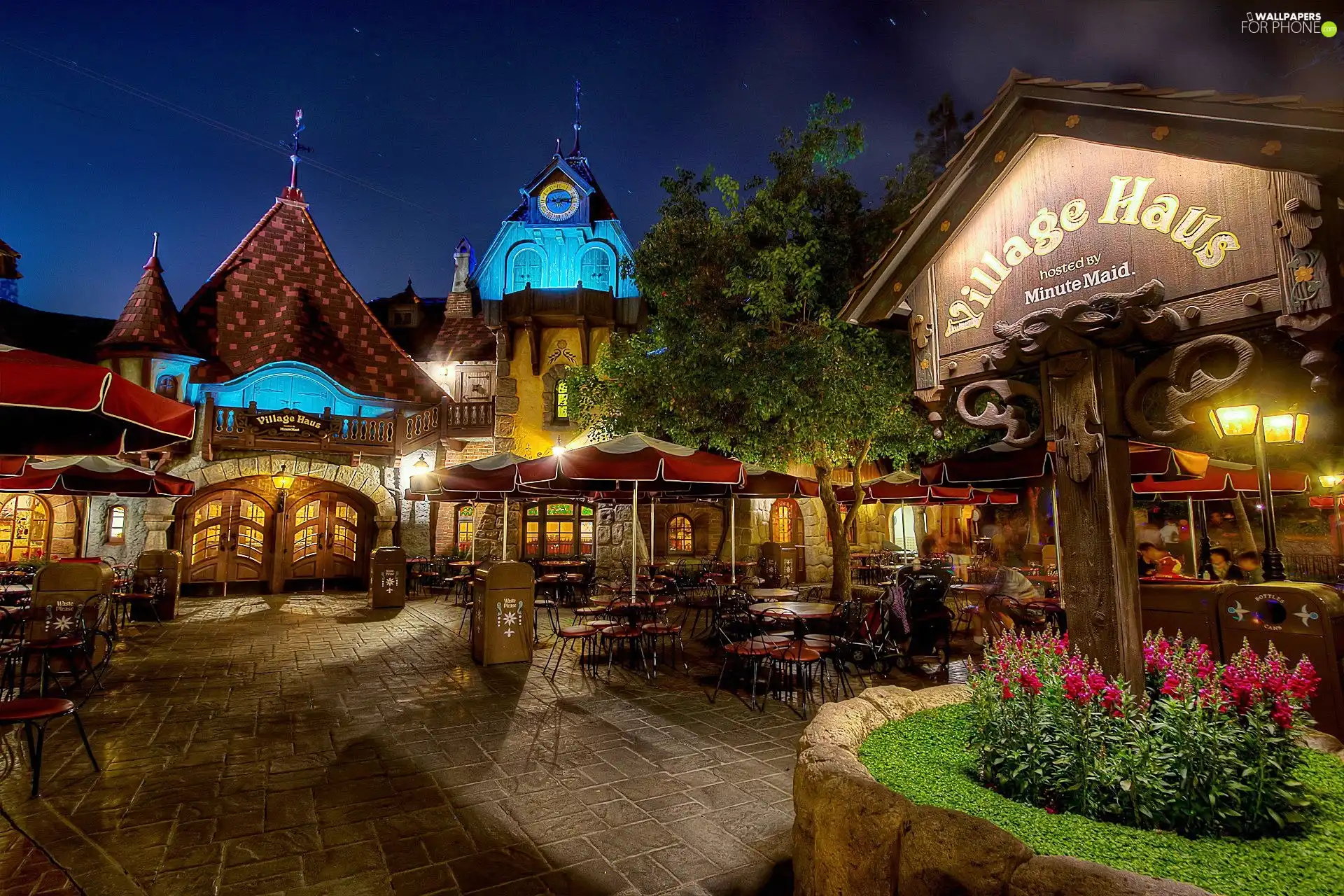 Town, Disneyland, California, Restaurant