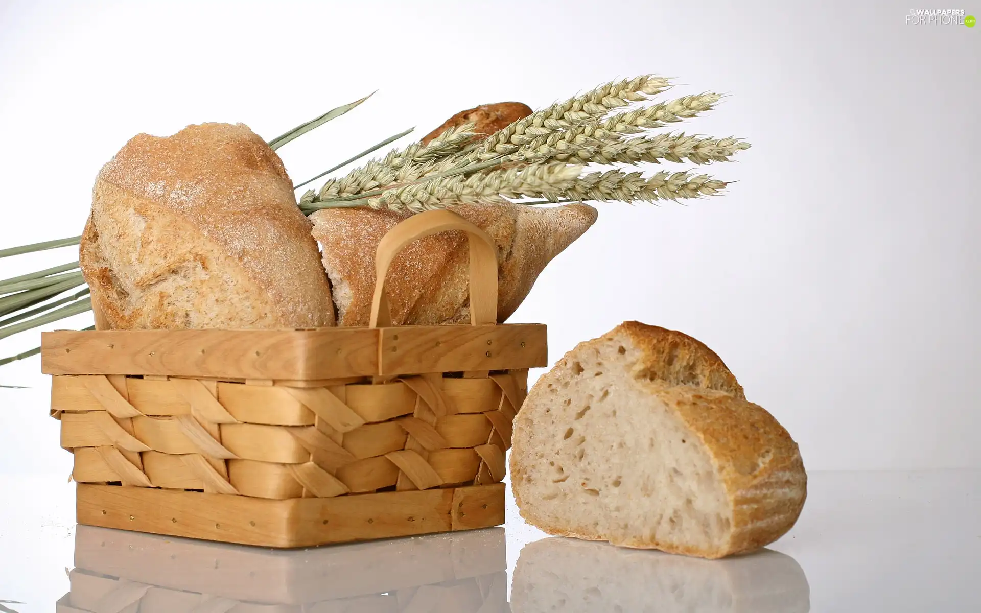 basket, Ears, cereals, bread