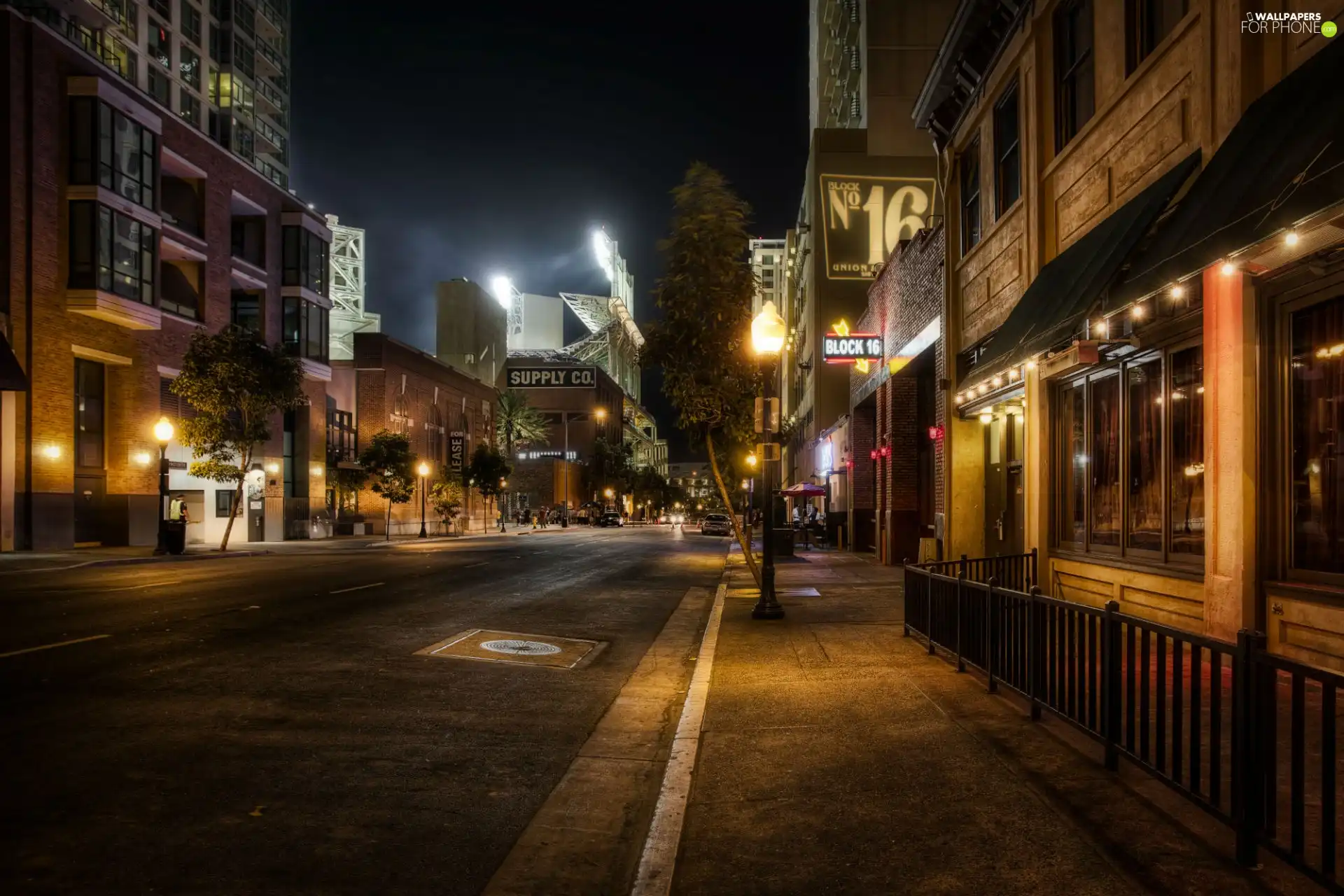 City ​​at Night, San Diego