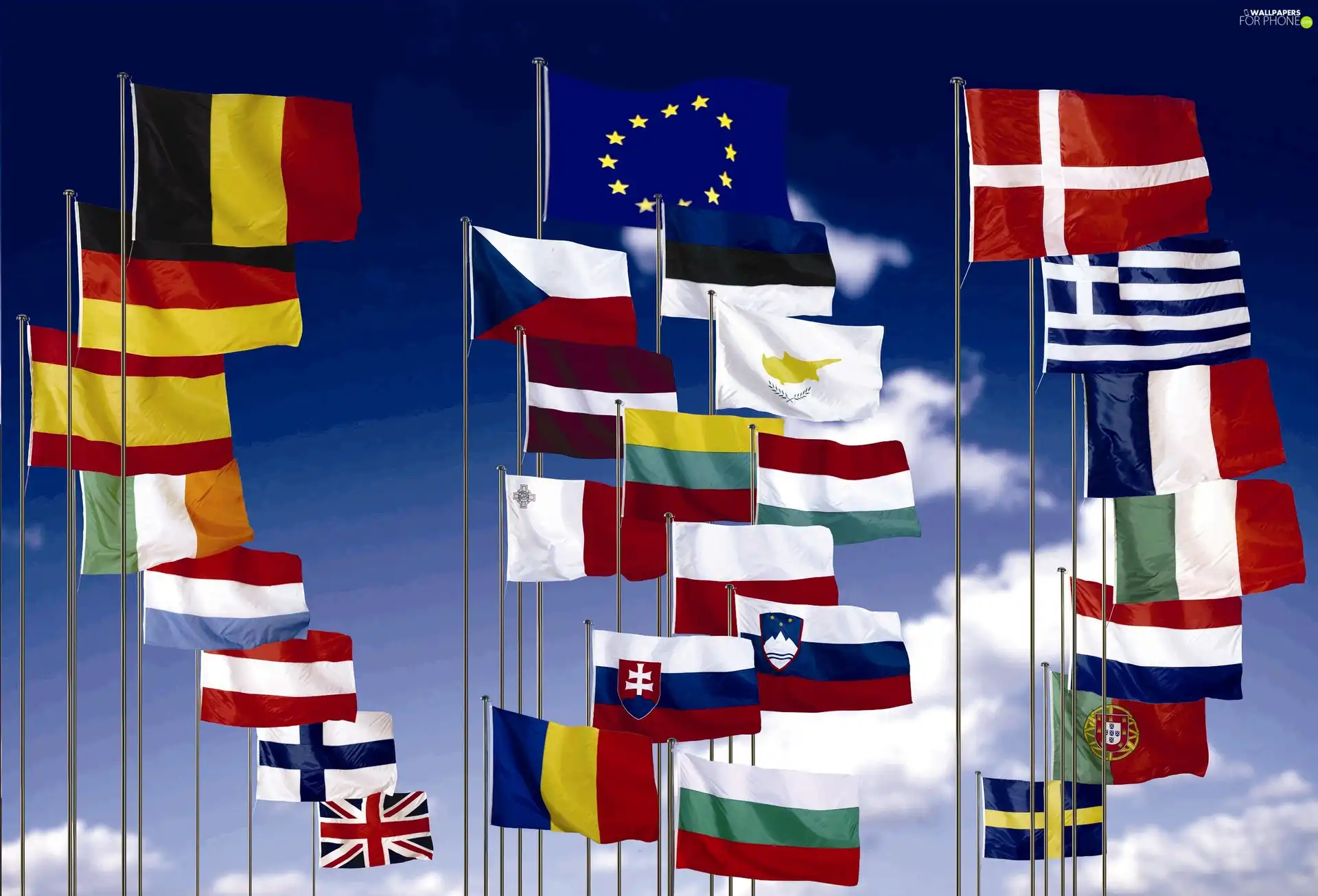 flag, union, European, Member