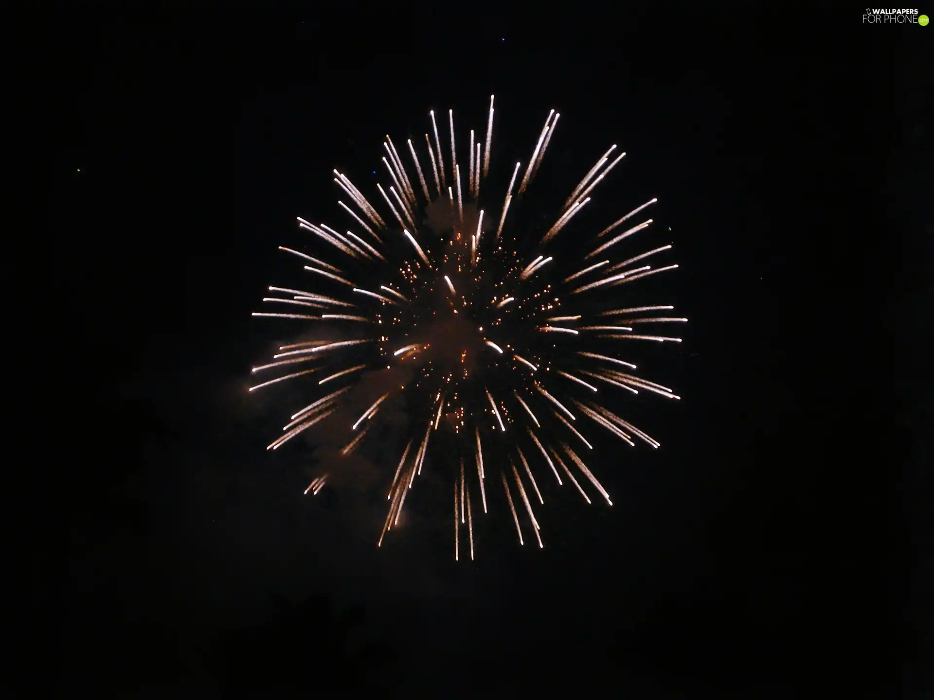 flash, Sky, fireworks
