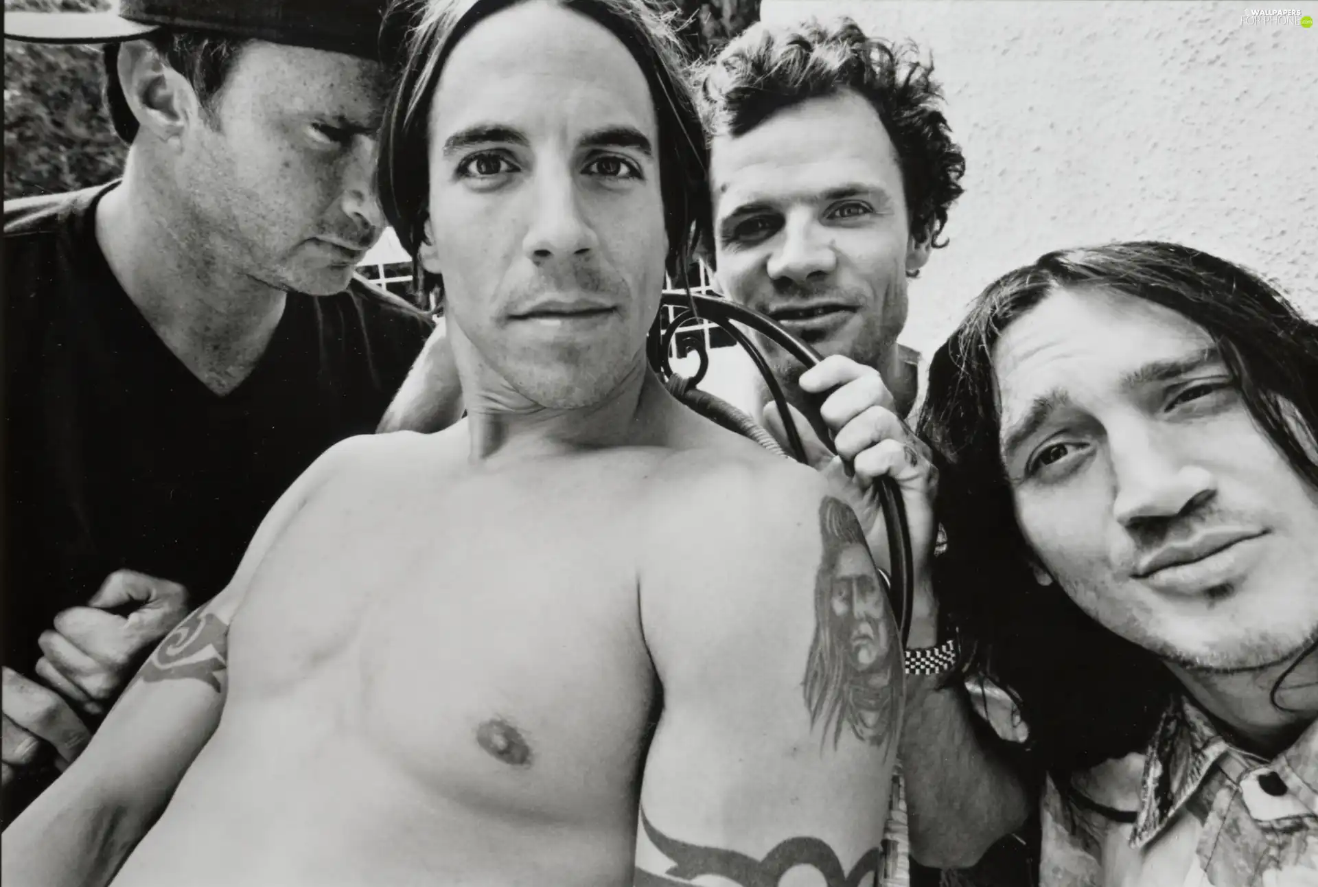 Chad Smith, Flea, John Frusciante, Anthony Kiedis