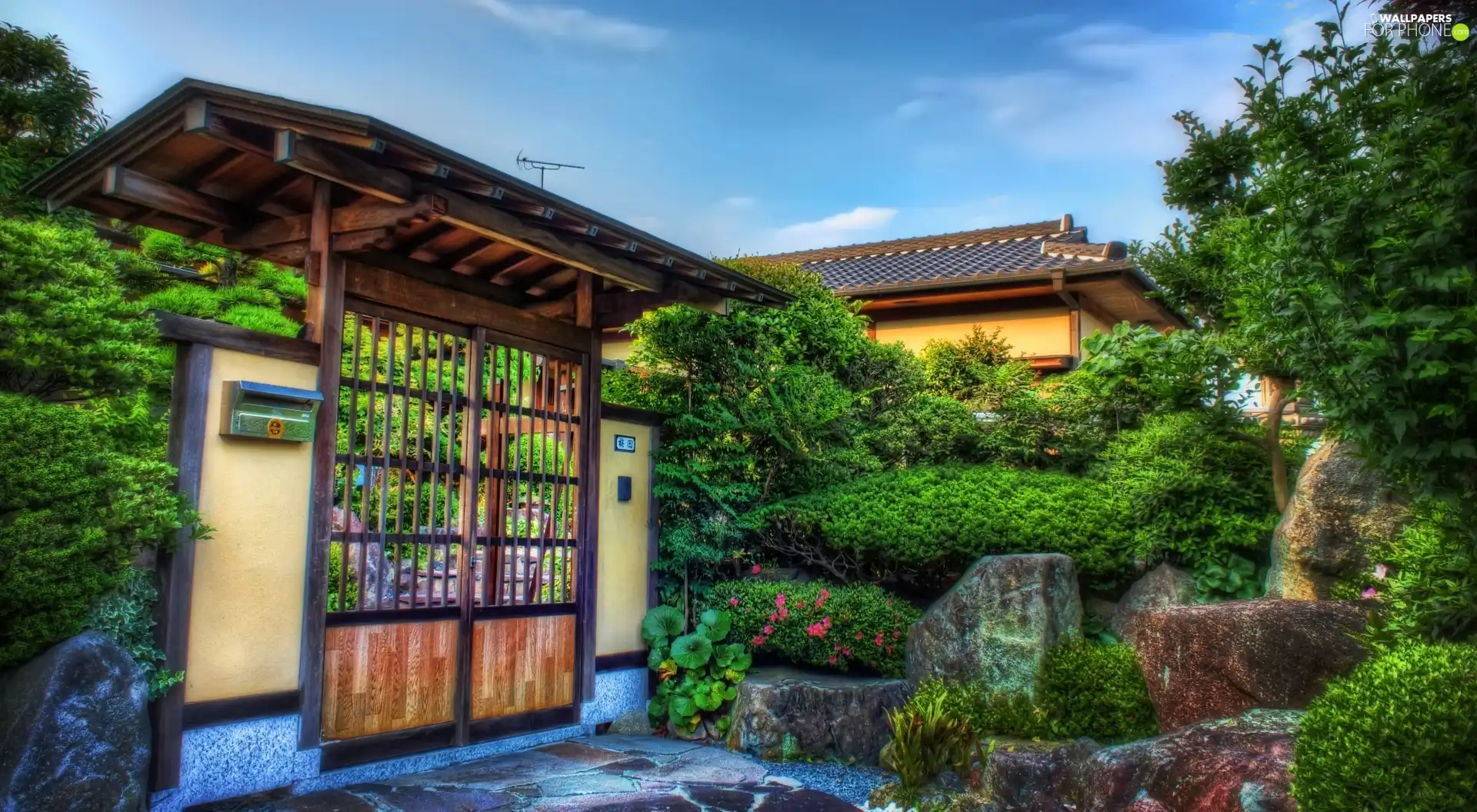 Gate, Garden, japanese