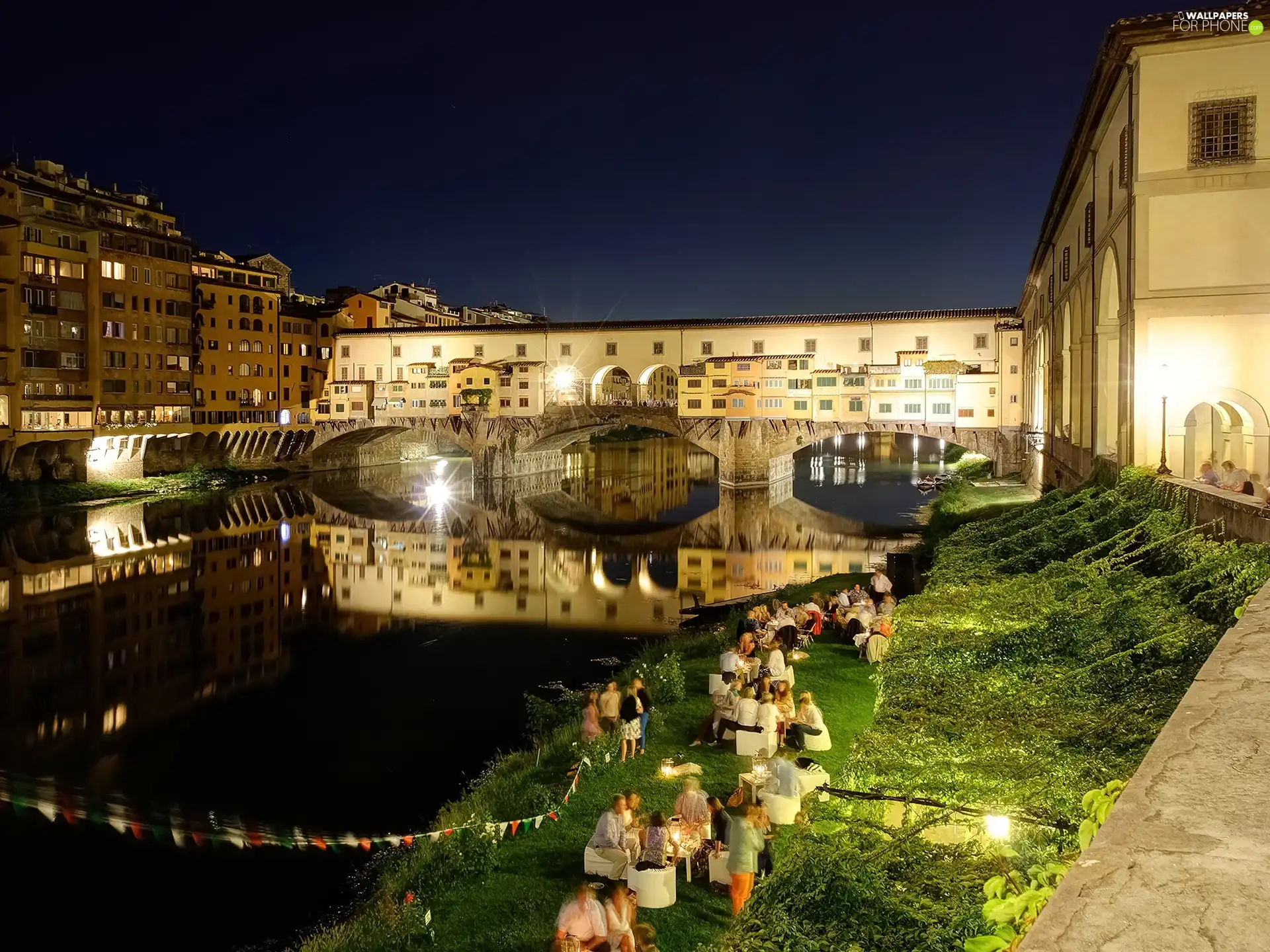 Goldsmiths, Florence, River, Arno, Ponte Vecchio, bridge