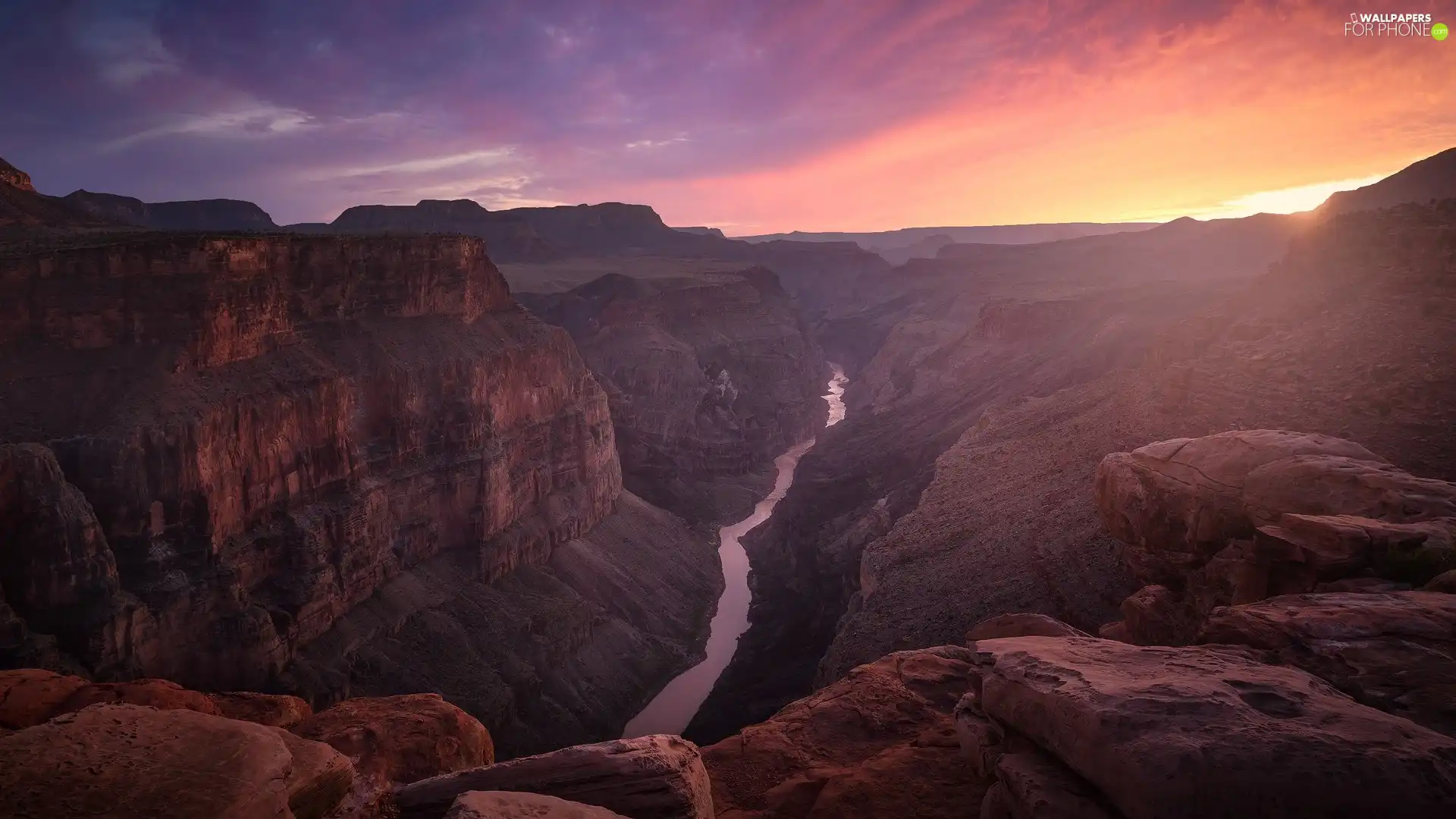 Grand Canyon, Grand Canyon National Park, Great Sunsets, The United States, The Colorado River, Grand Canyon
