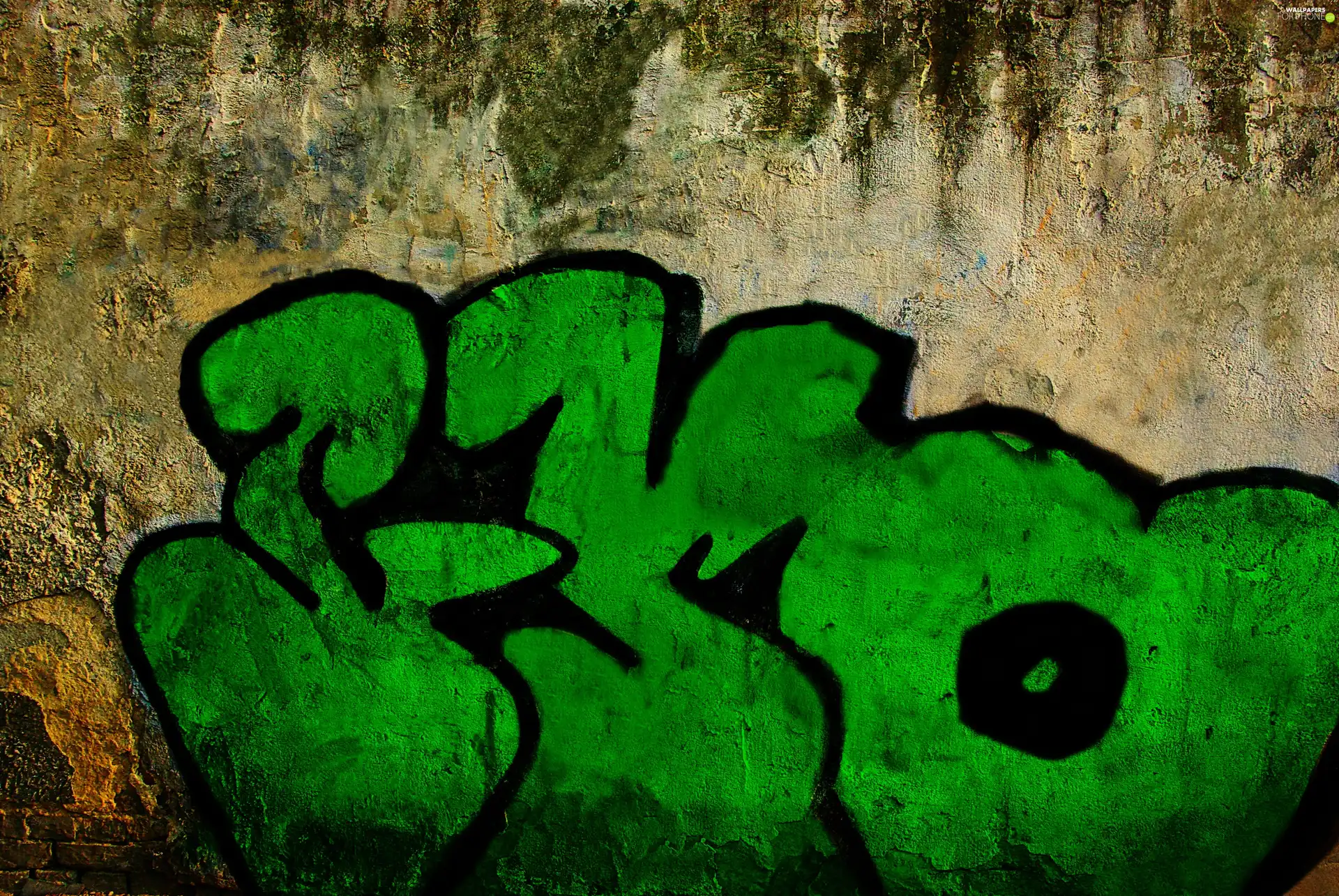 green ones, Graffiti