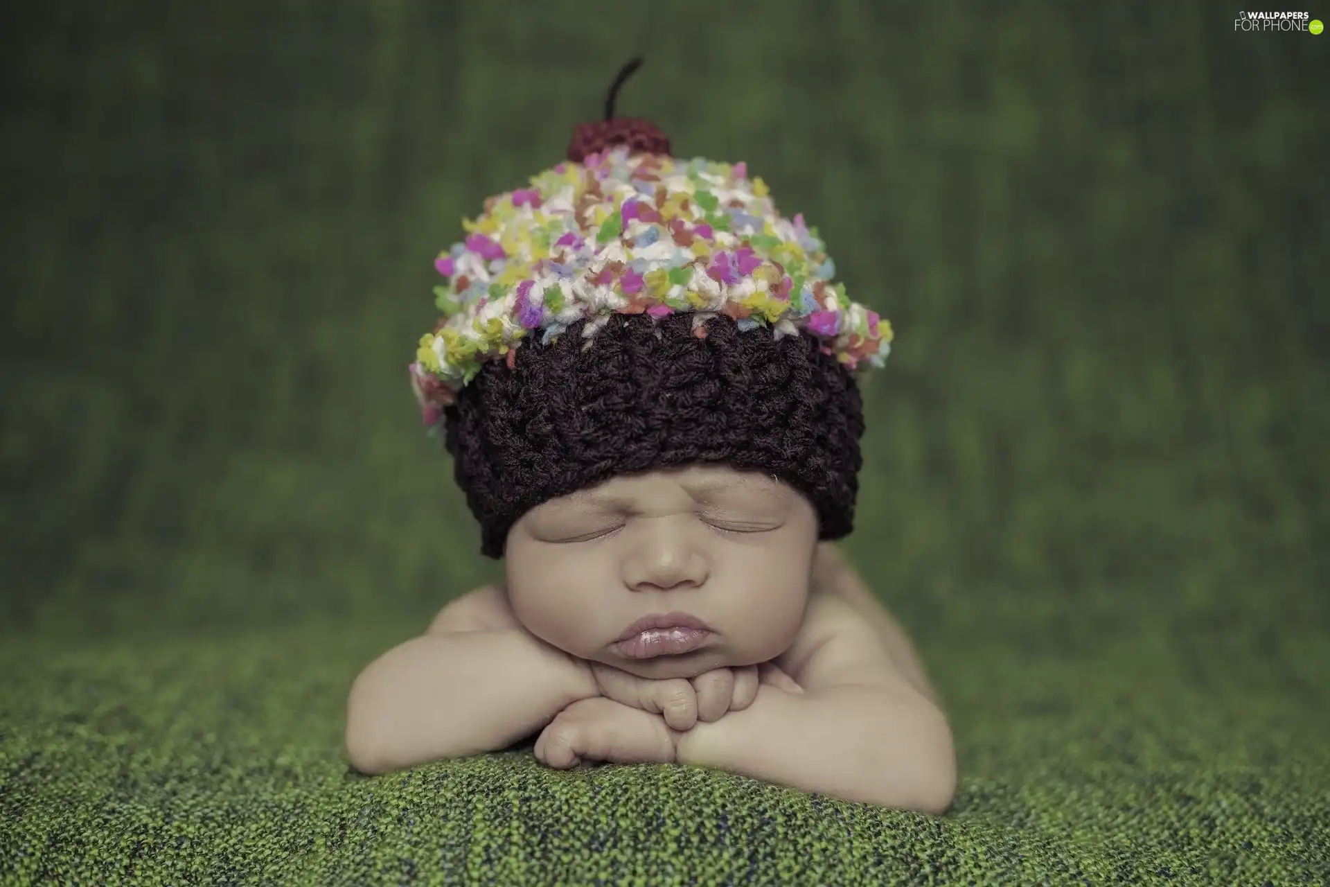 Sleeping, Hat, hosiery, Baby