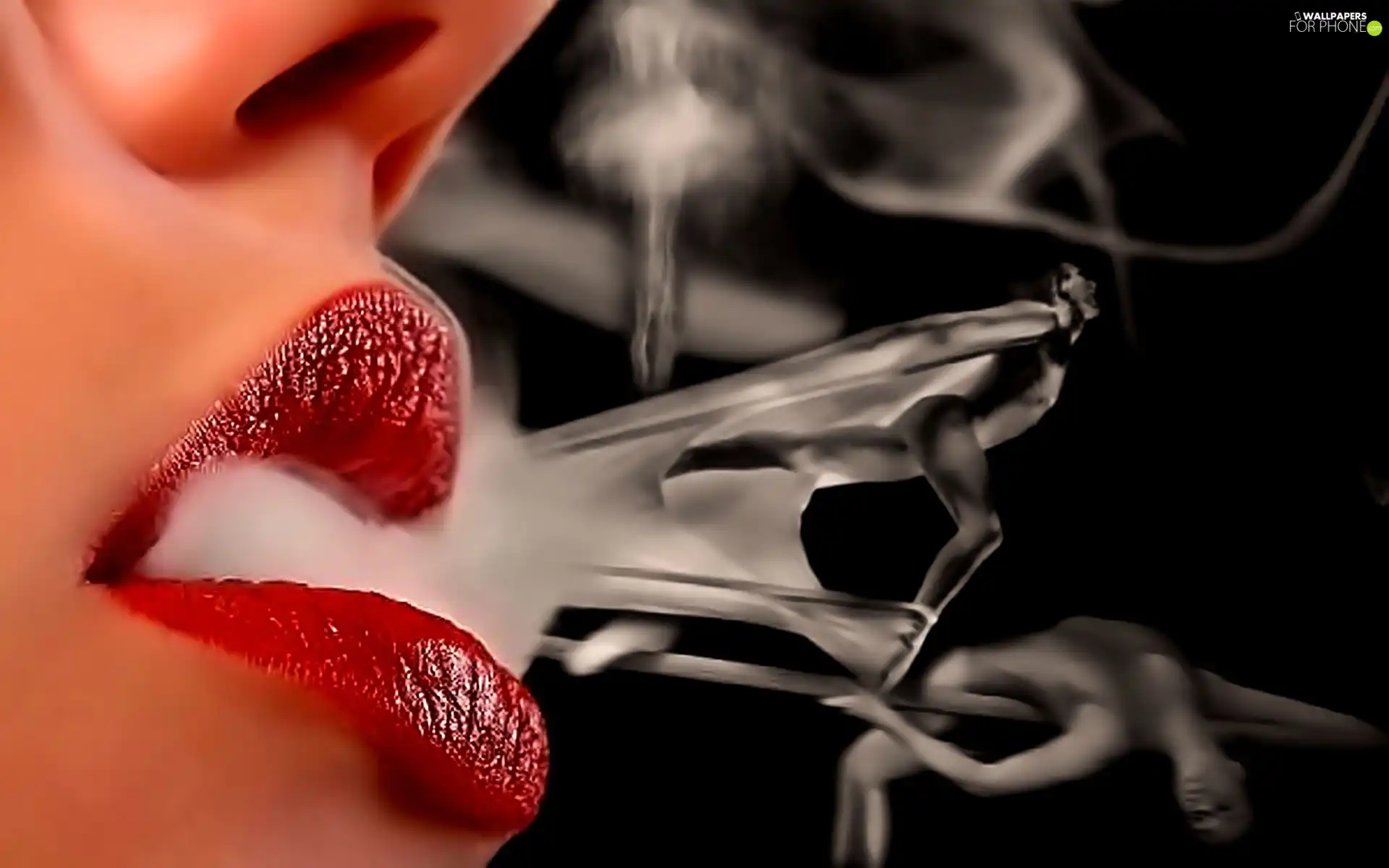 haze, Women, lips