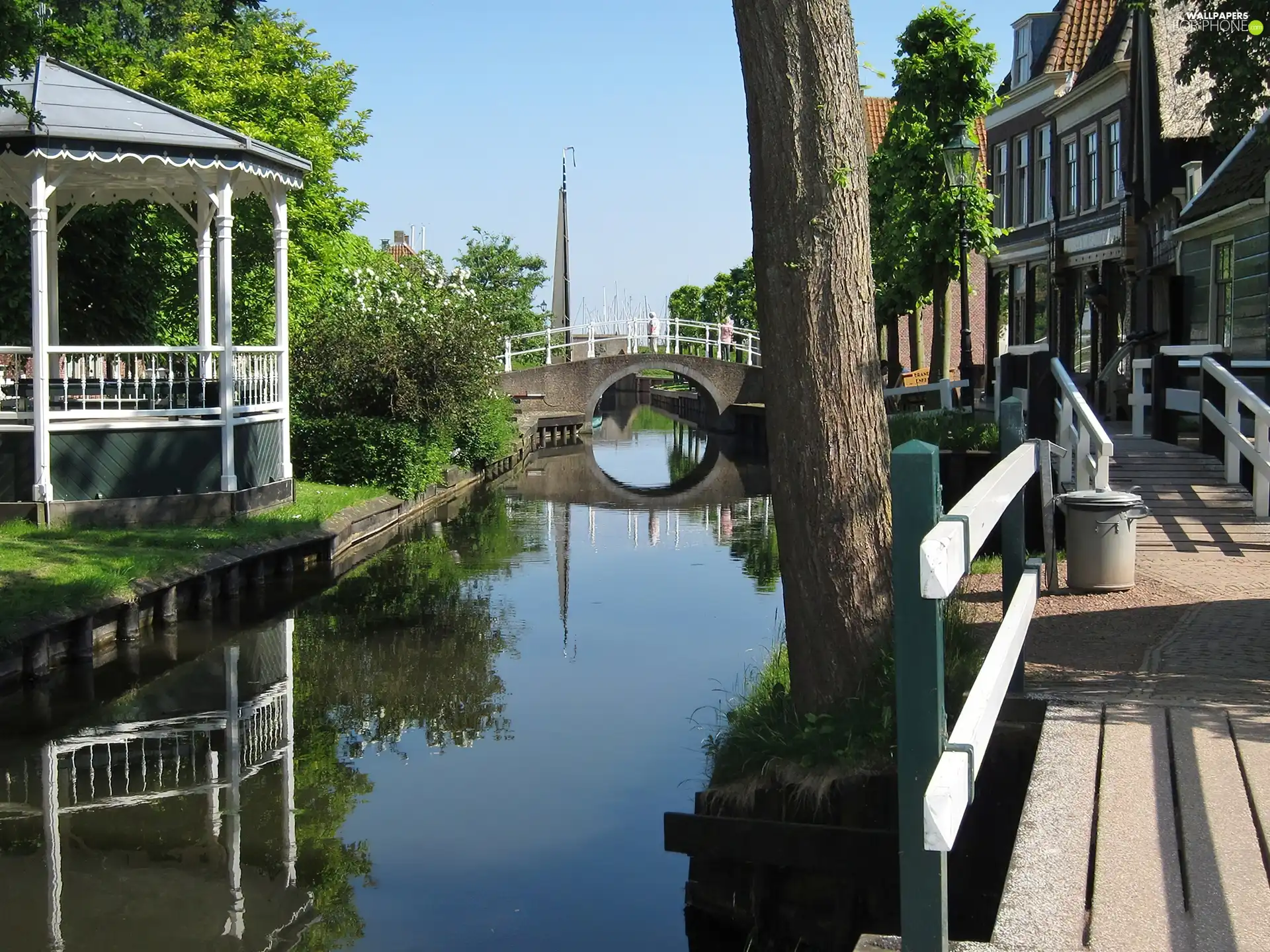 Houses, Netherlands, canal