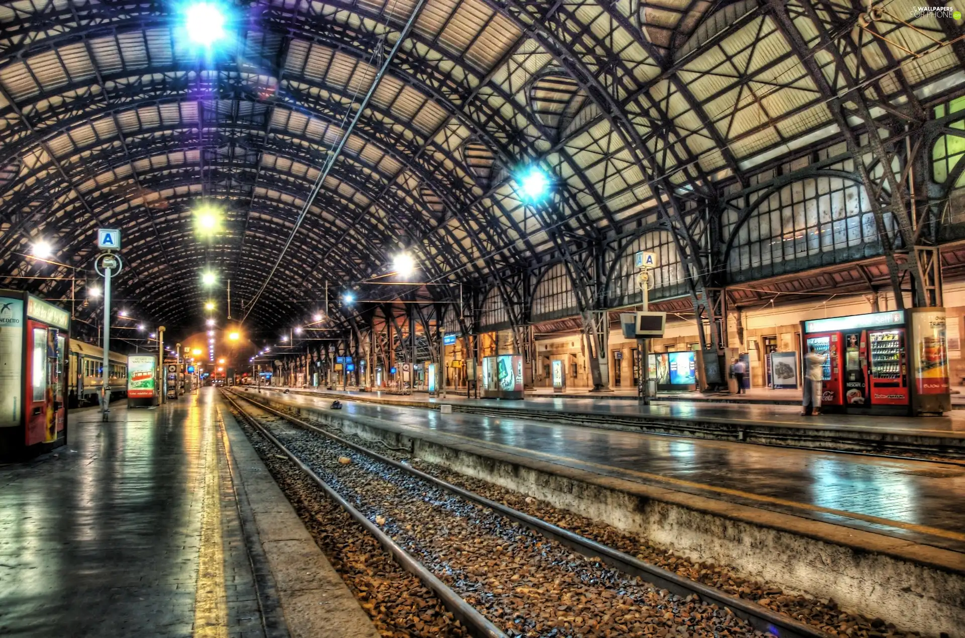 Italy, station, Milan