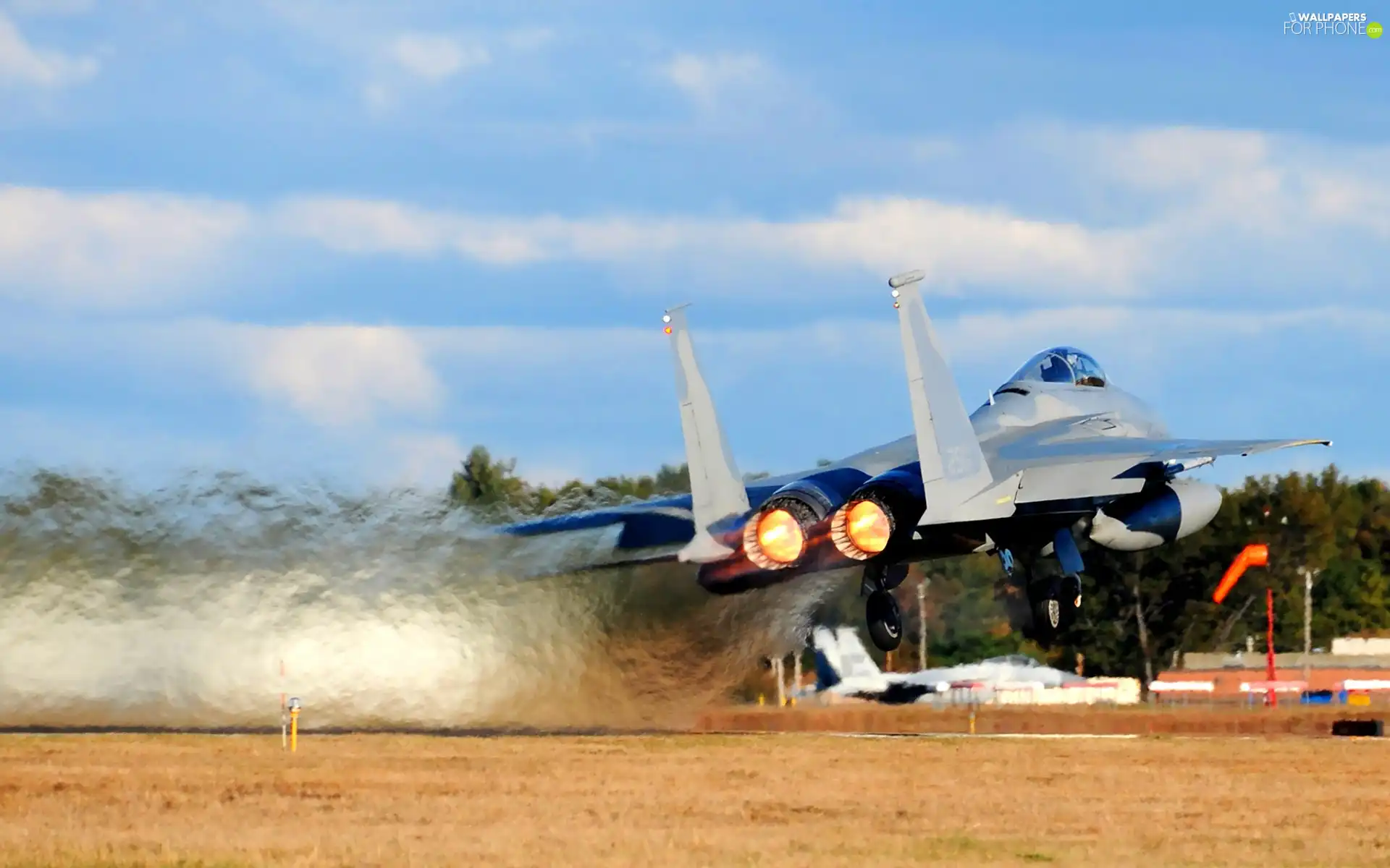 F-15E Strike Eagle, jet, Start, Engines