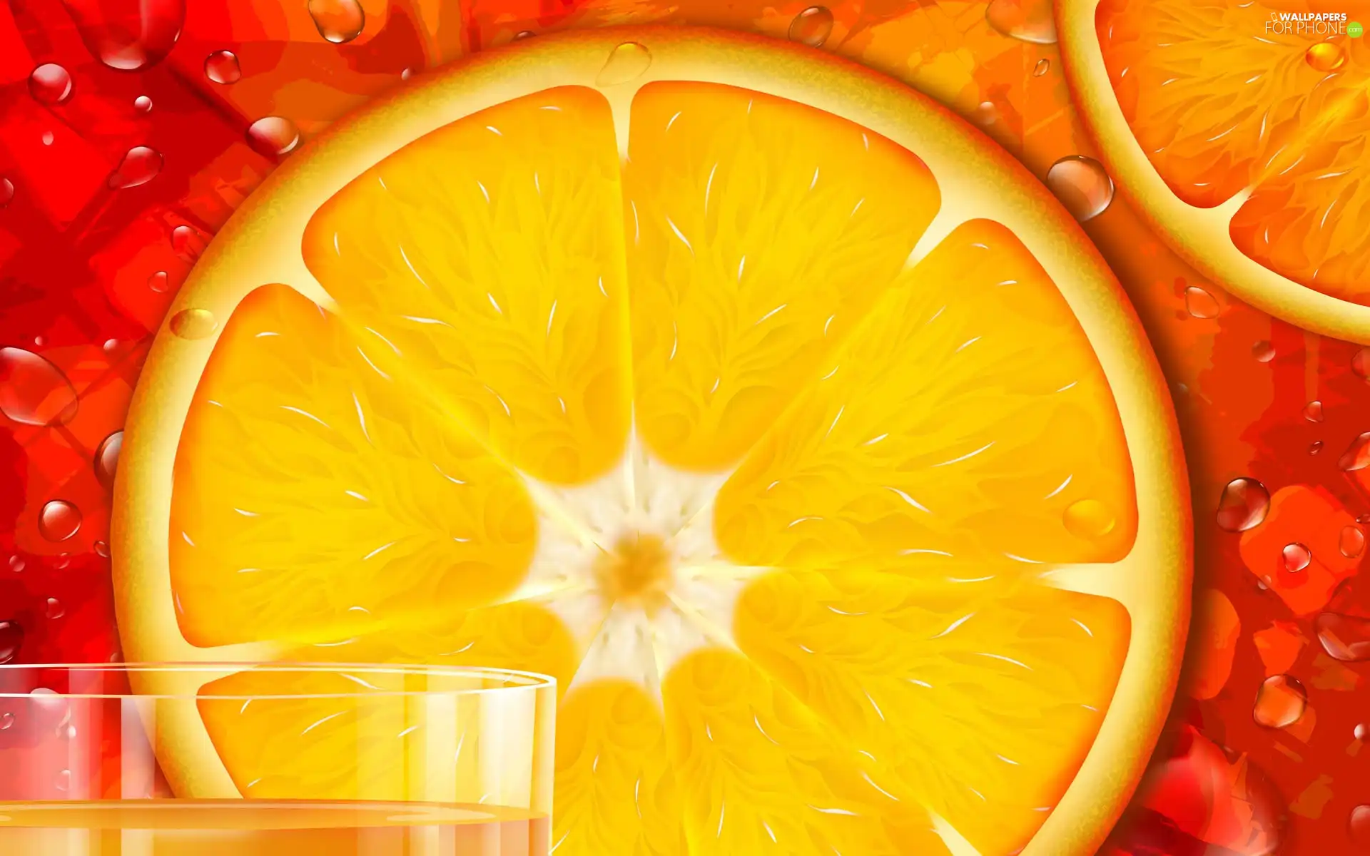 juice, orange, cup