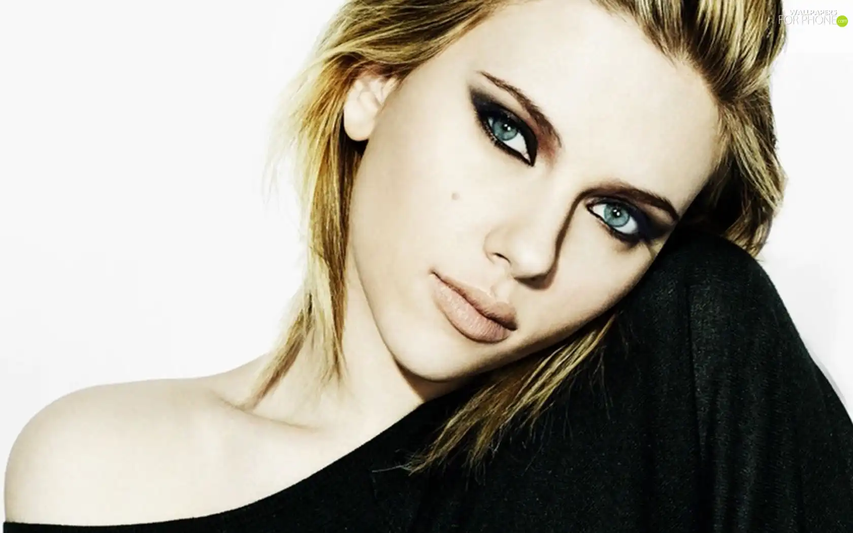 Eyes, Scarlett Johansson, kitten