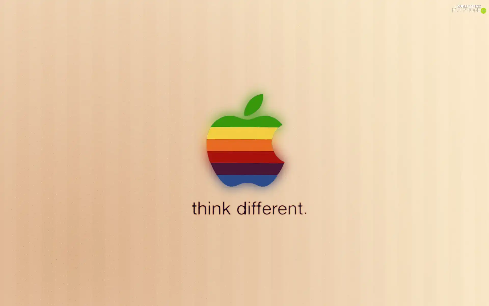 logo, Apple, color