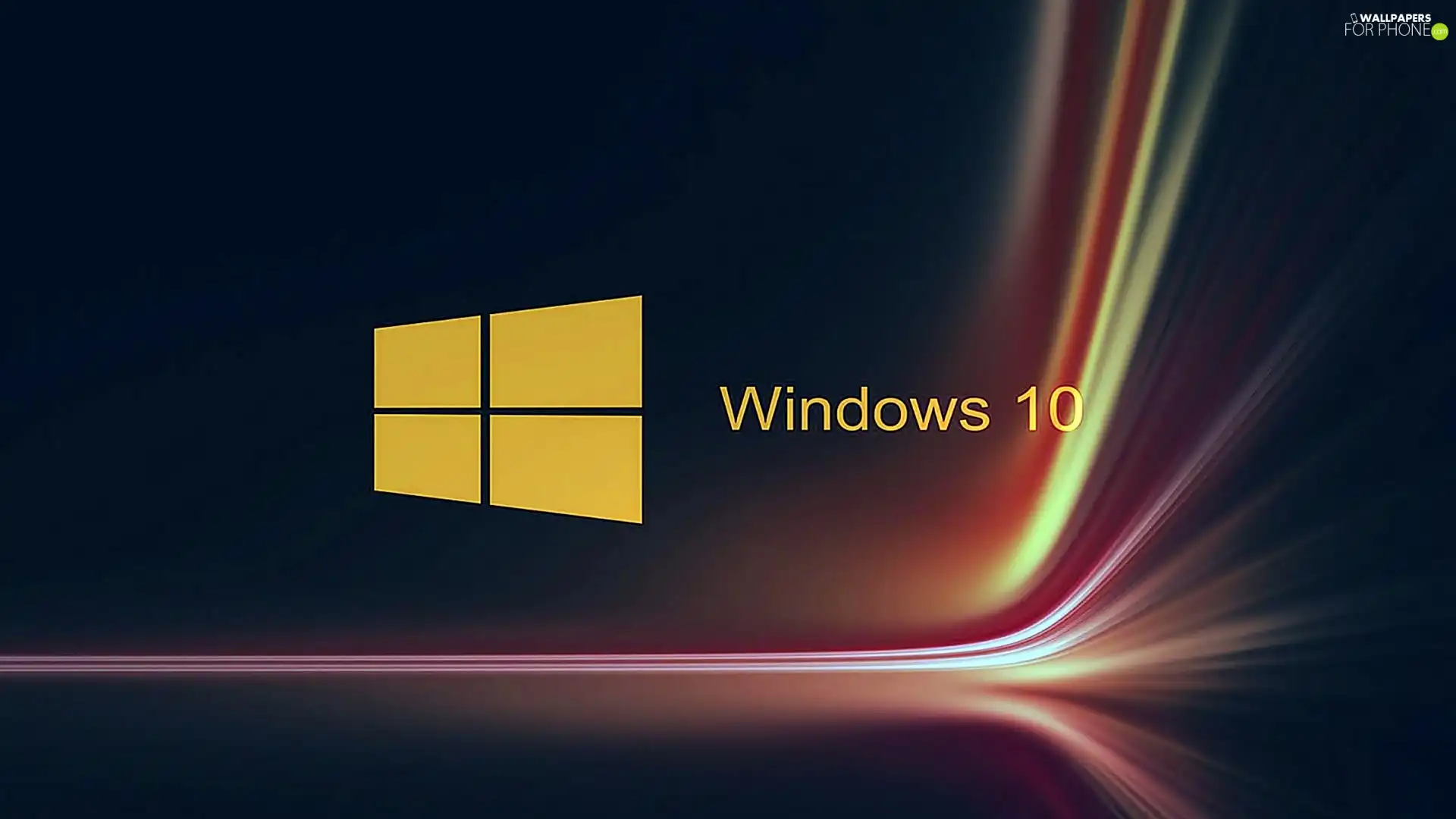 system, Windows 10, logo, operating