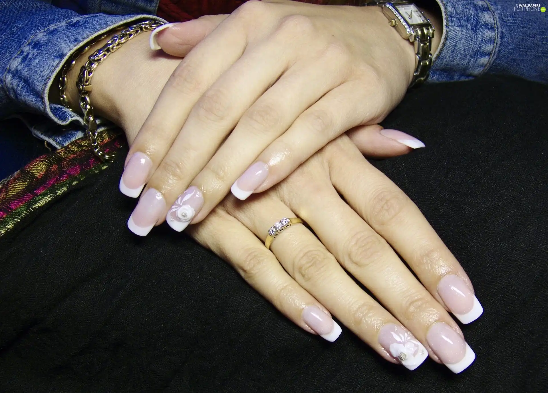 Nails, woman, hands