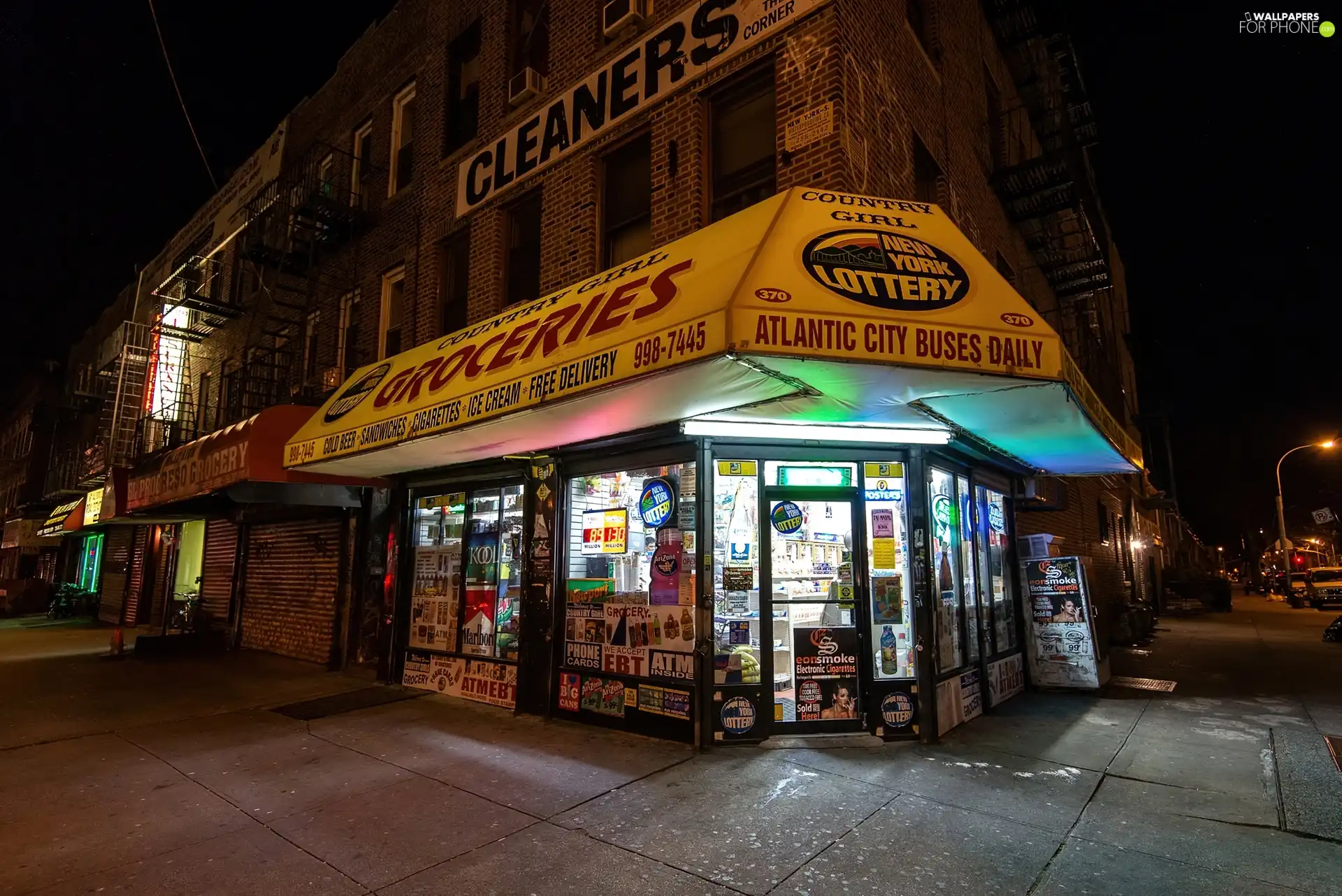 Street, Brooklyn, New York, Night
