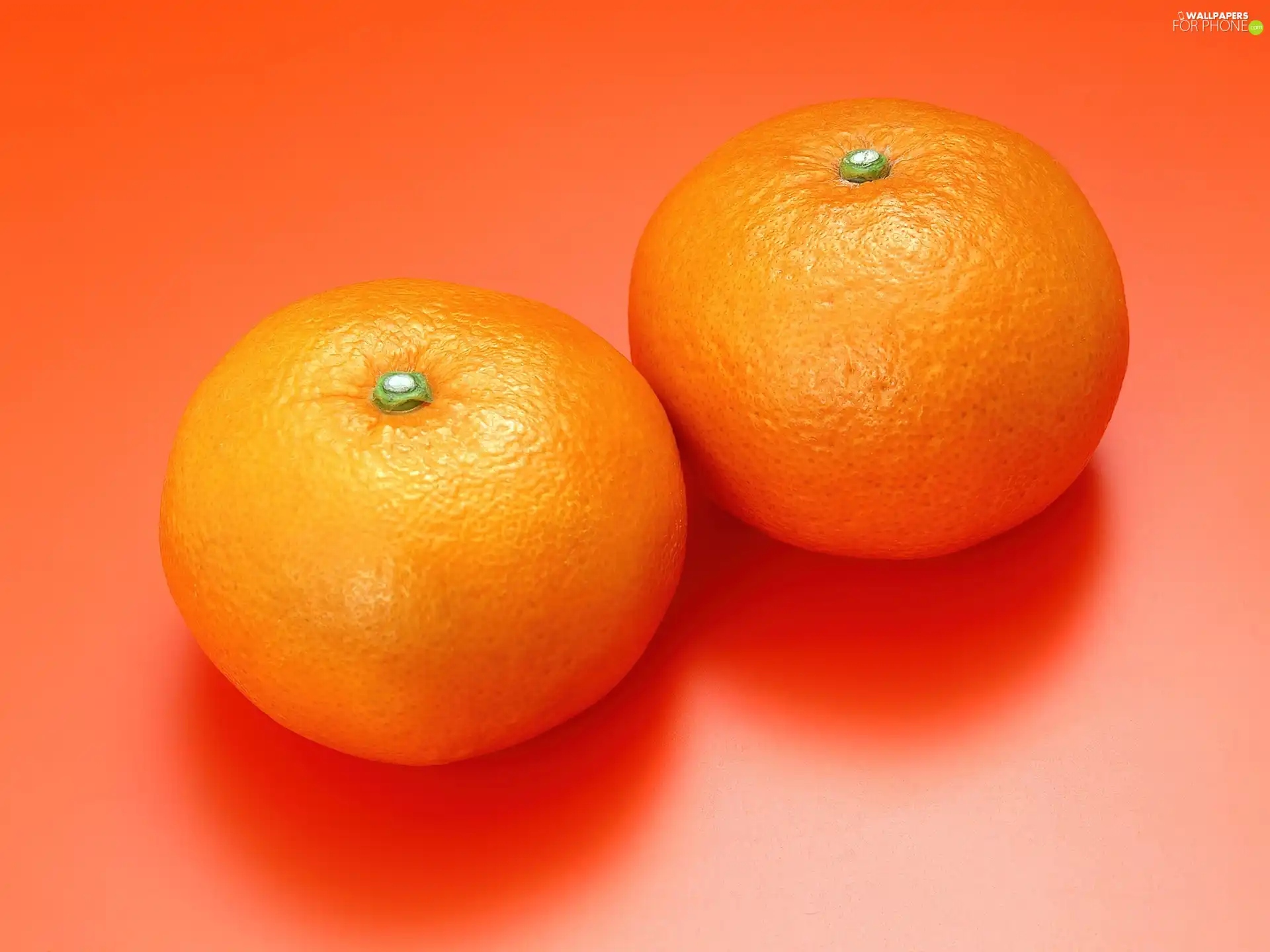 Two, orange