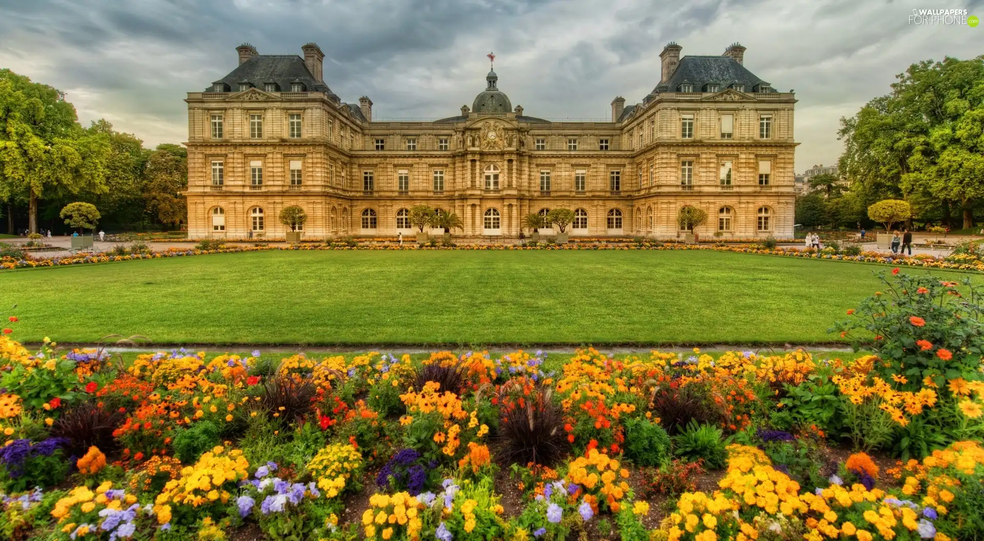 Paris, Castle, Garden