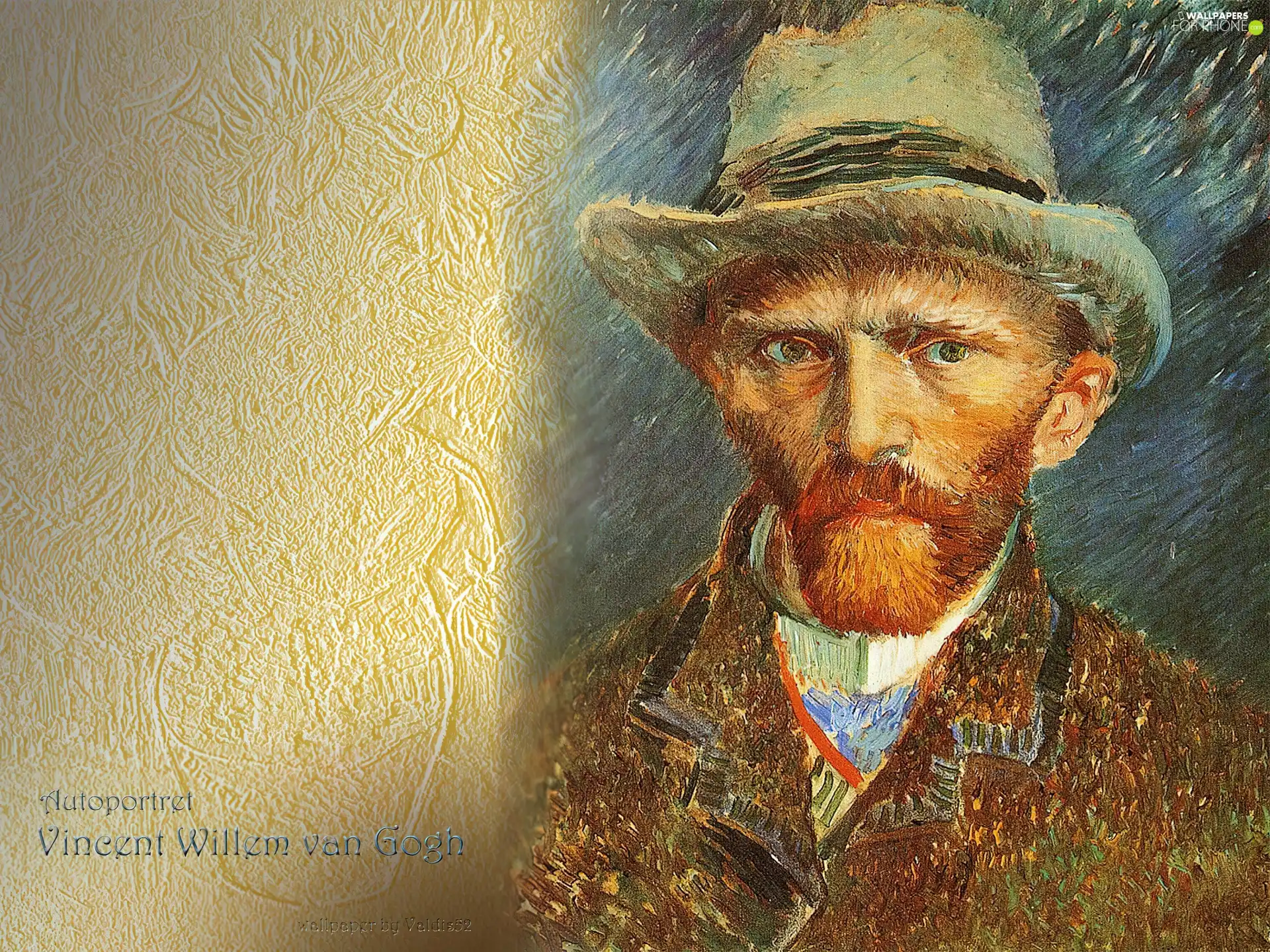 The Grey Hat, Vincent Van Gogh, self-portrait
