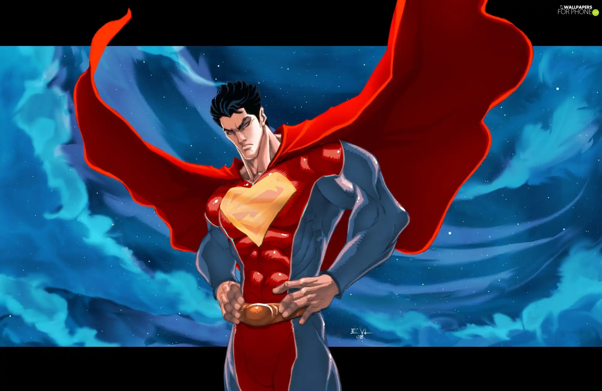 Sign, superman, cape