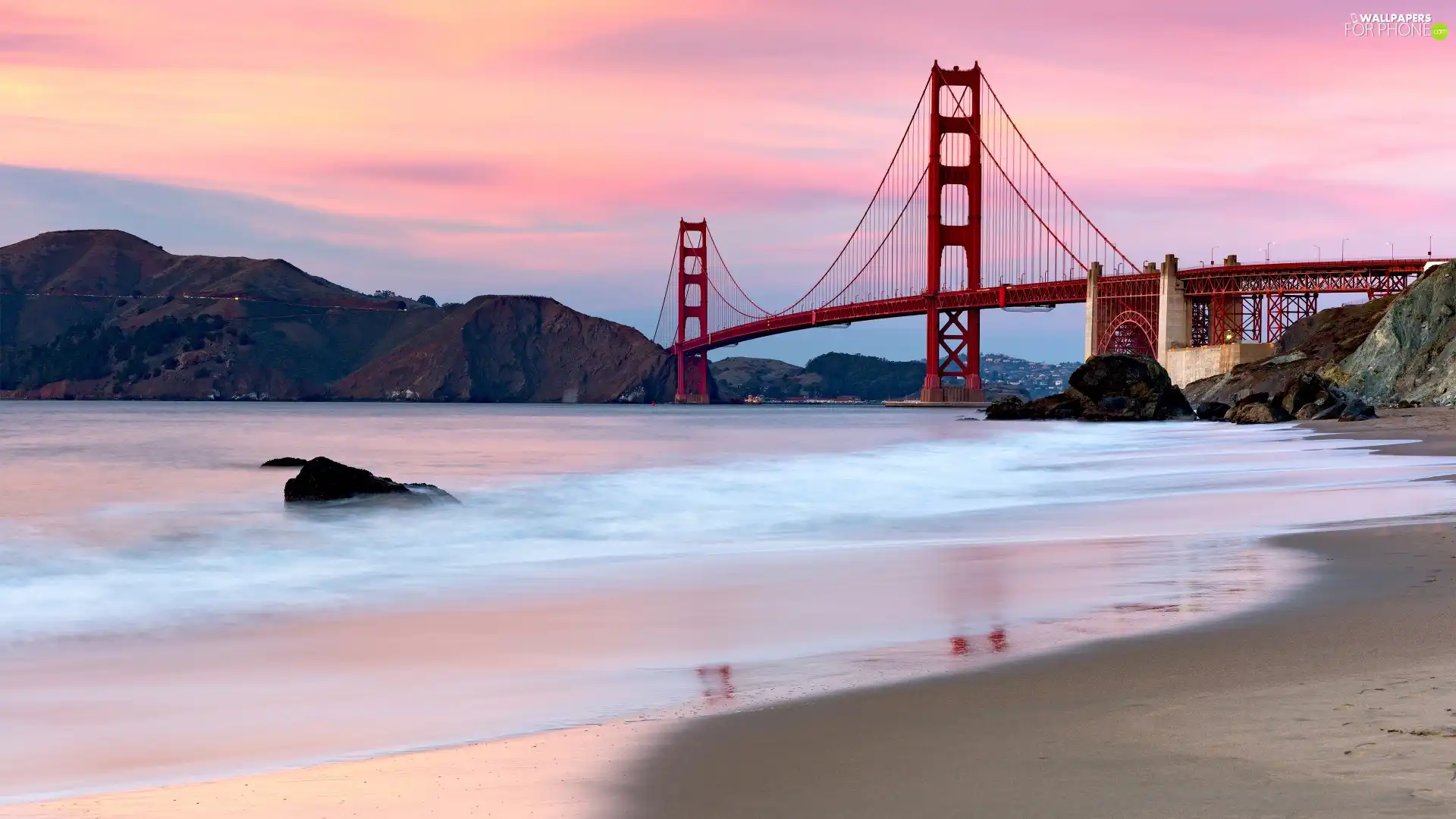 California, The United States, Golden Gate Strait, San Francisco, The Golden Gate Bridge