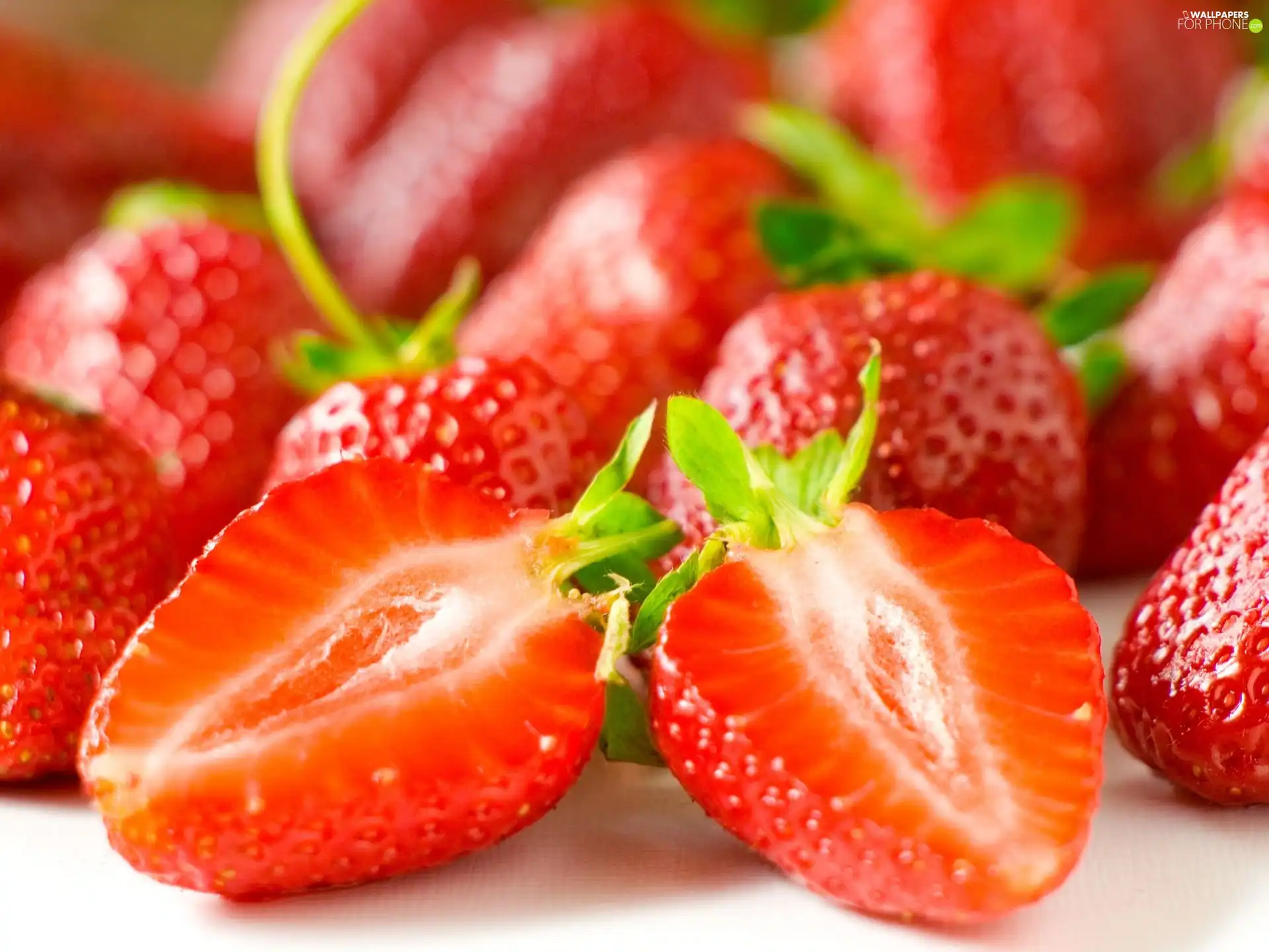 Fruits, strawberries