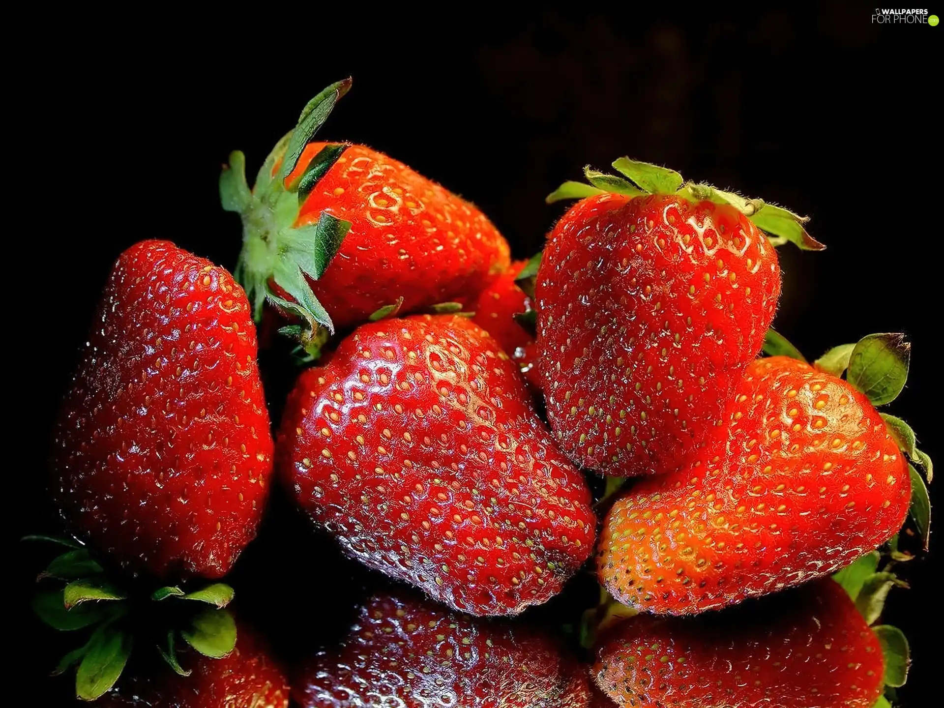 juicy, strawberries