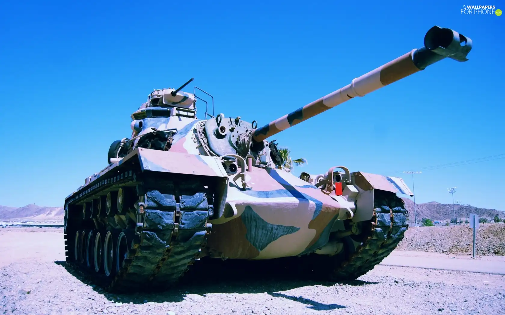M48 Patton, barrel, tracks, tank
