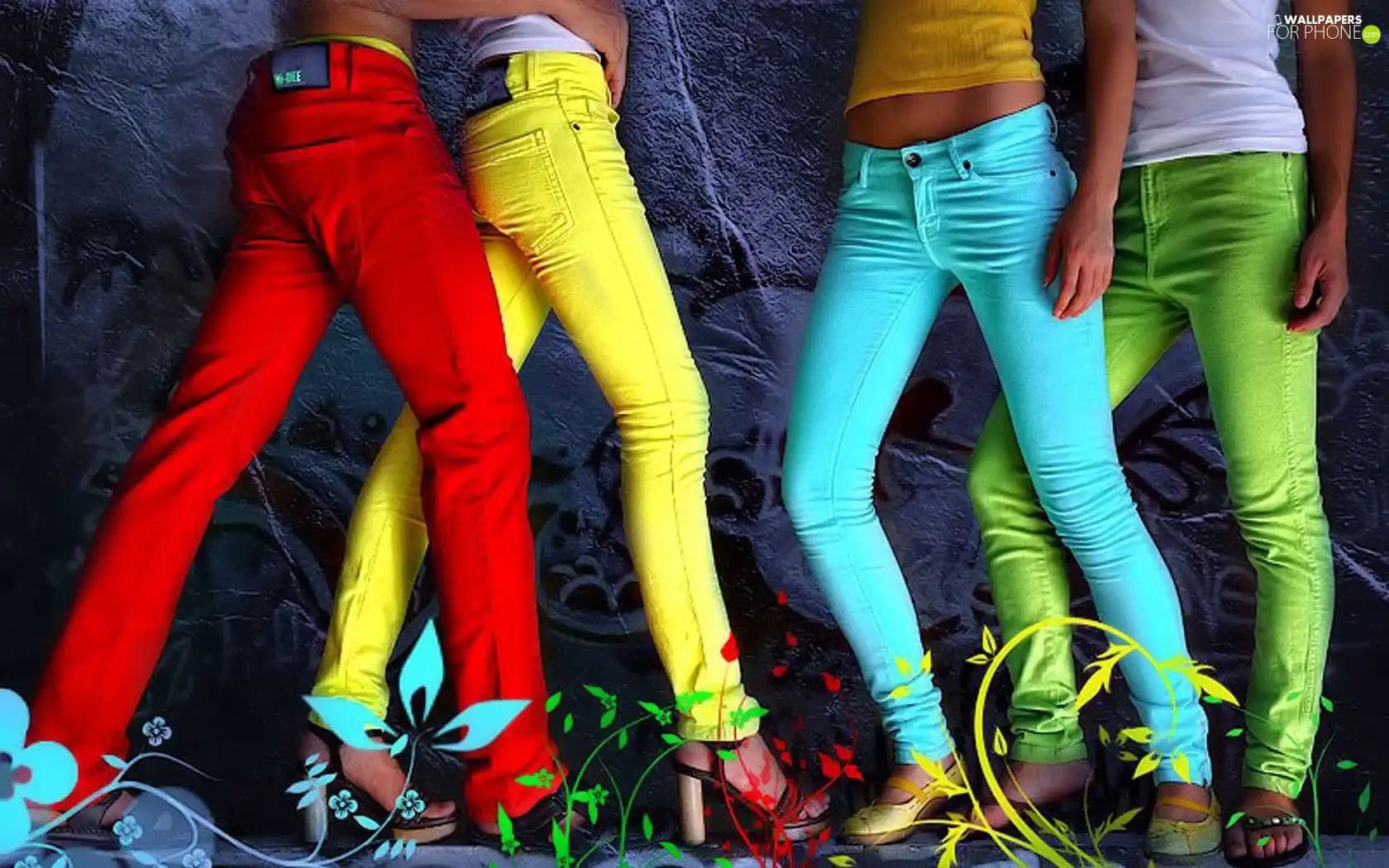 trousers, legs, color