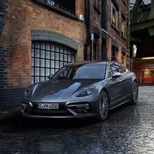 house, Porsche Panamera Turbo, 2016