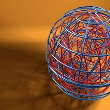 net, Orb, 3D