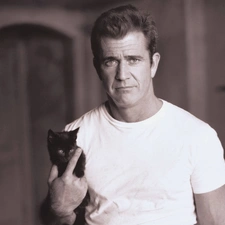 cat, Mel Gibson, actor