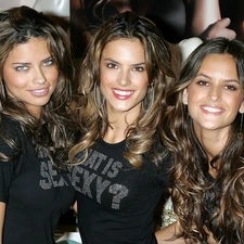 Alessandra Ambrosio, Izabel Goulart, models, Adriana Lima, Womens